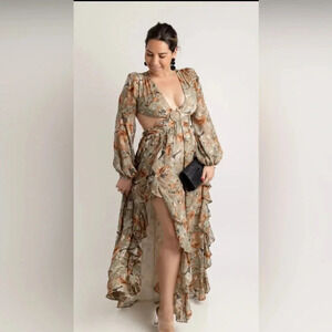 Luxxel maxi dress size M